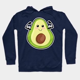 Cute Avocado Healthy Hoodie